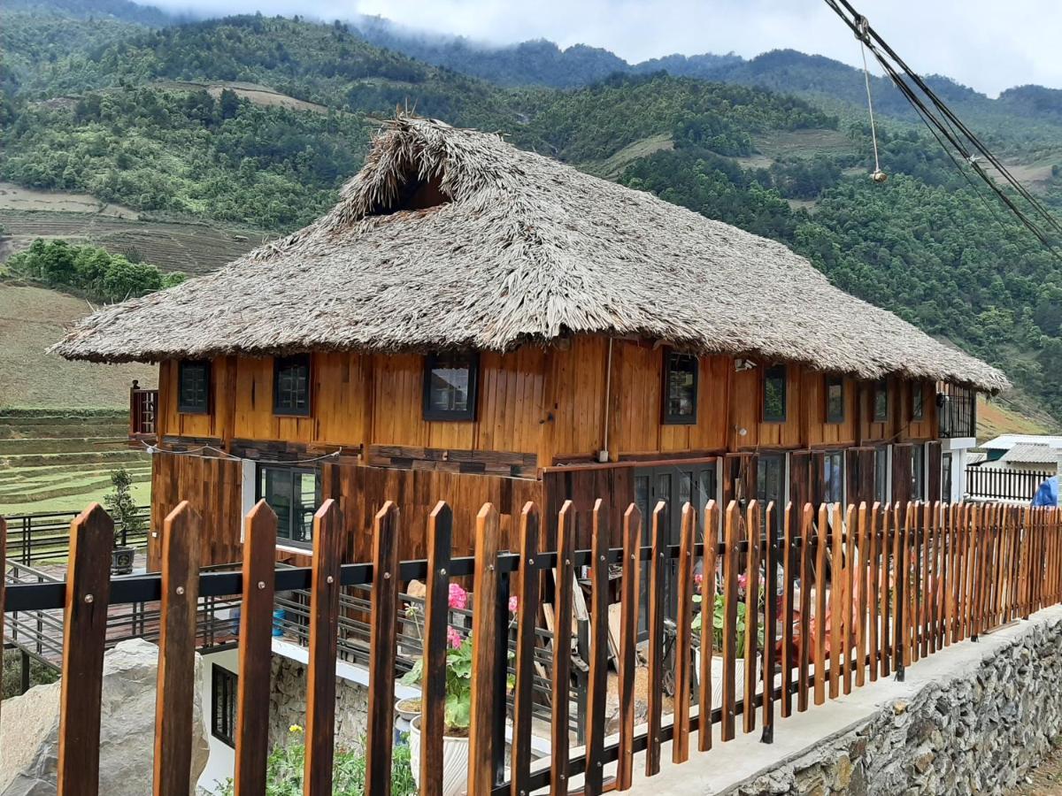 Dong Suoi H'Mong Homestay & Bungalow - Trek & Vegetarian Food Mu Cang Chai Kültér fotó
