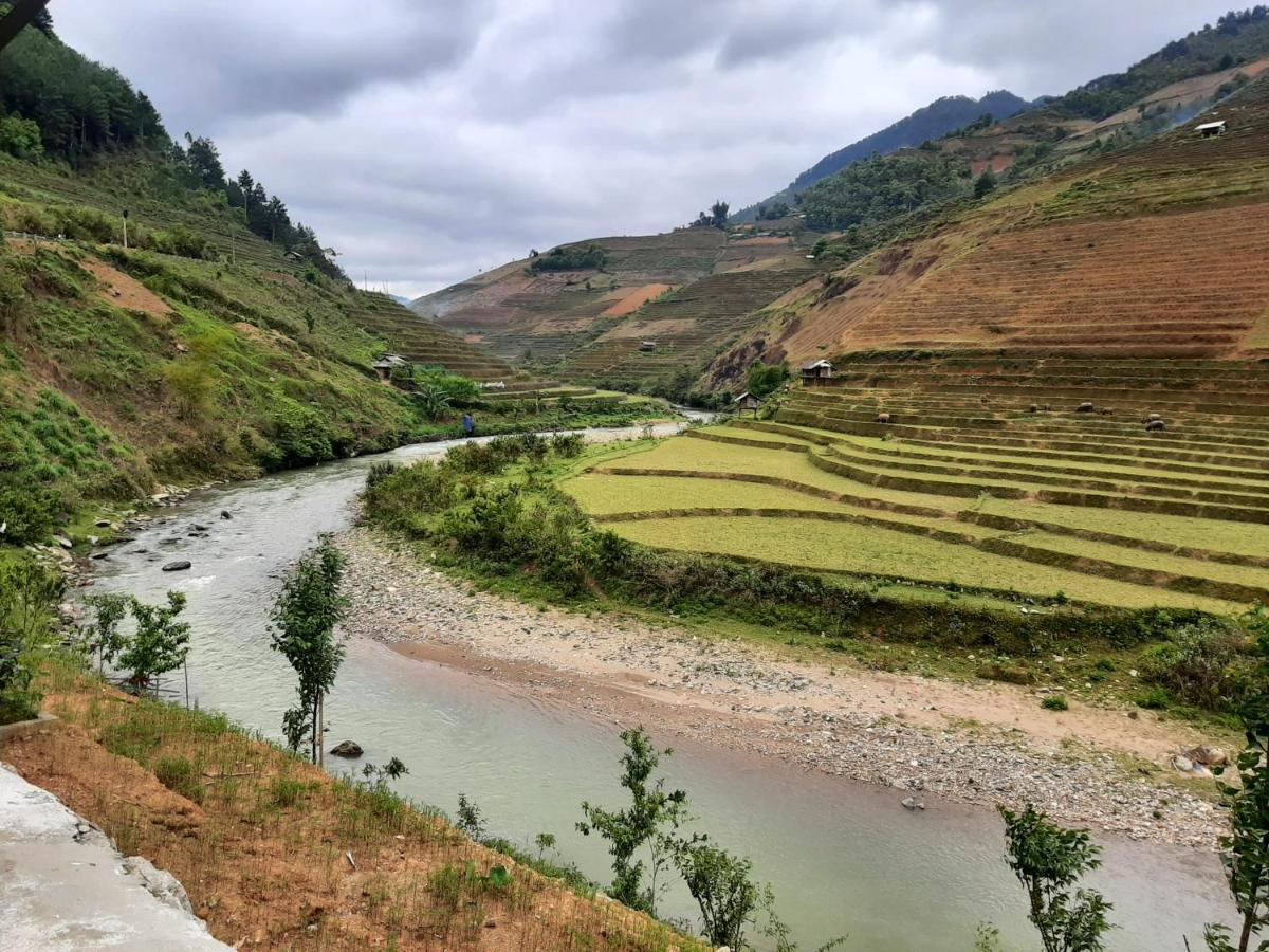 Dong Suoi H'Mong Homestay & Bungalow - Trek & Vegetarian Food Mu Cang Chai Kültér fotó