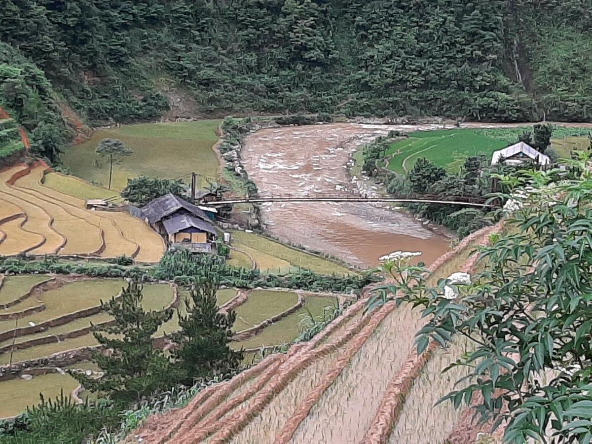 Dong Suoi H'Mong Homestay & Bungalow - Trek & Vegetarian Food Mu Cang Chai Kültér fotó