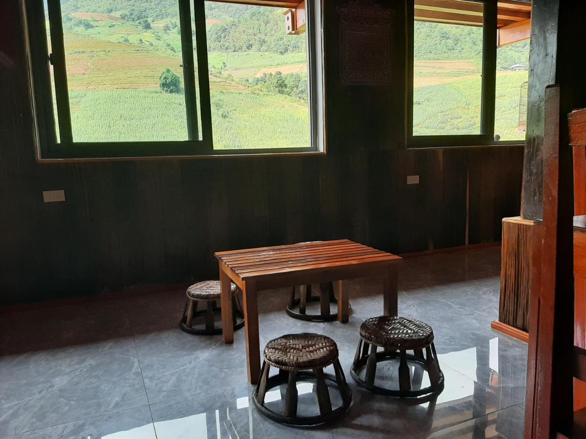 Dong Suoi H'Mong Homestay & Bungalow - Trek & Vegetarian Food Mu Cang Chai Kültér fotó