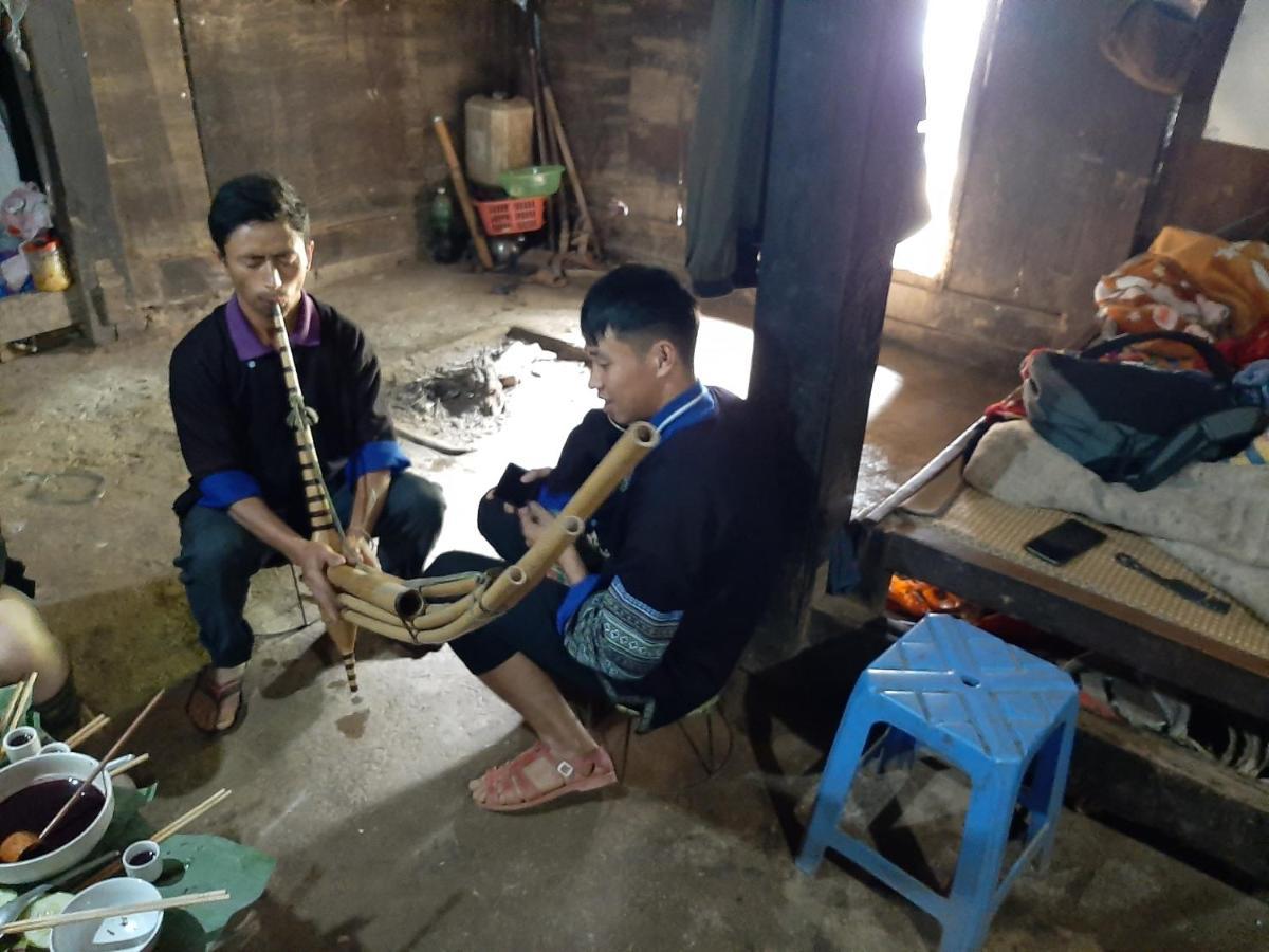Dong Suoi H'Mong Homestay & Bungalow - Trek & Vegetarian Food Mu Cang Chai Kültér fotó