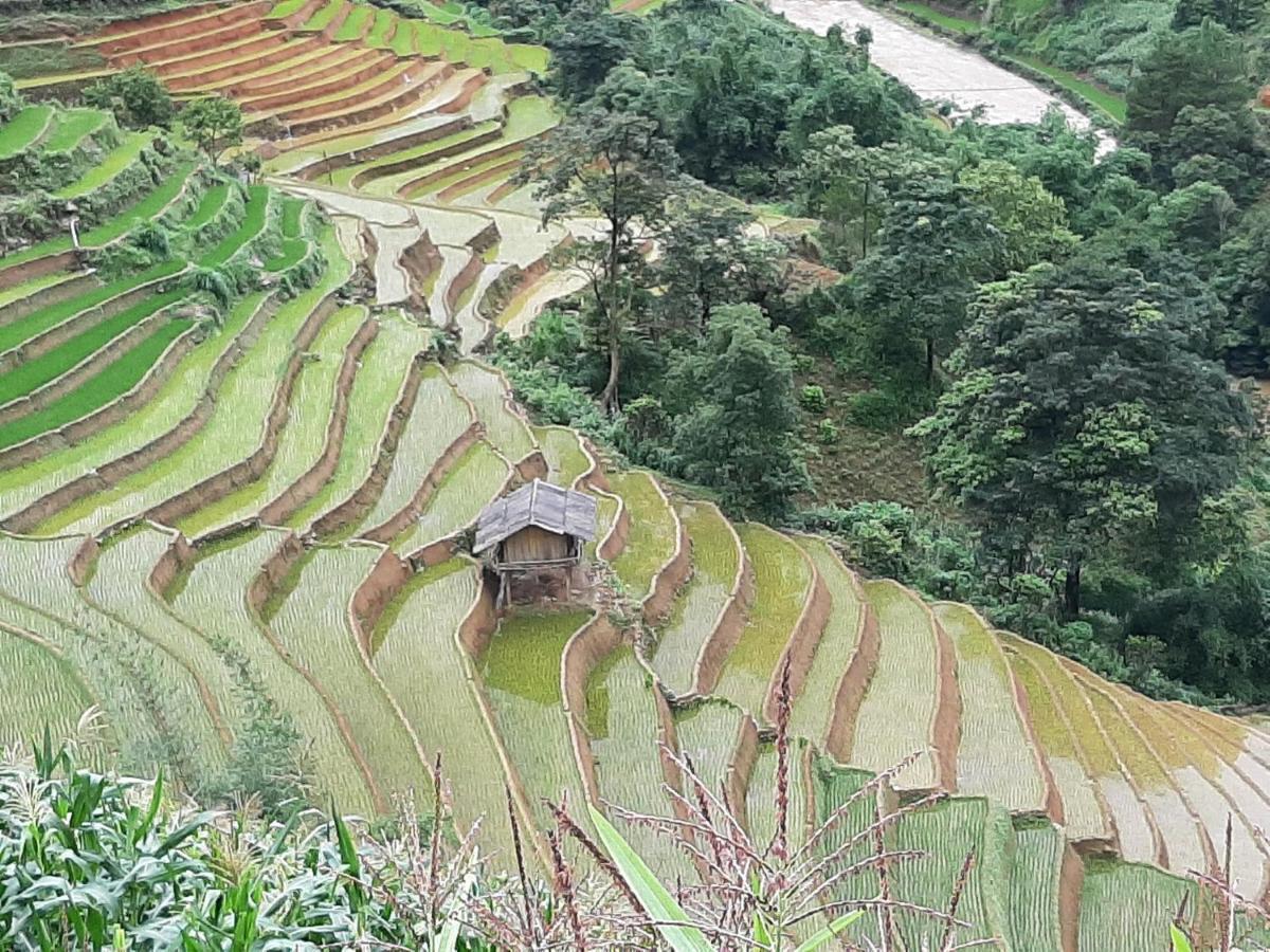 Dong Suoi H'Mong Homestay & Bungalow - Trek & Vegetarian Food Mu Cang Chai Kültér fotó