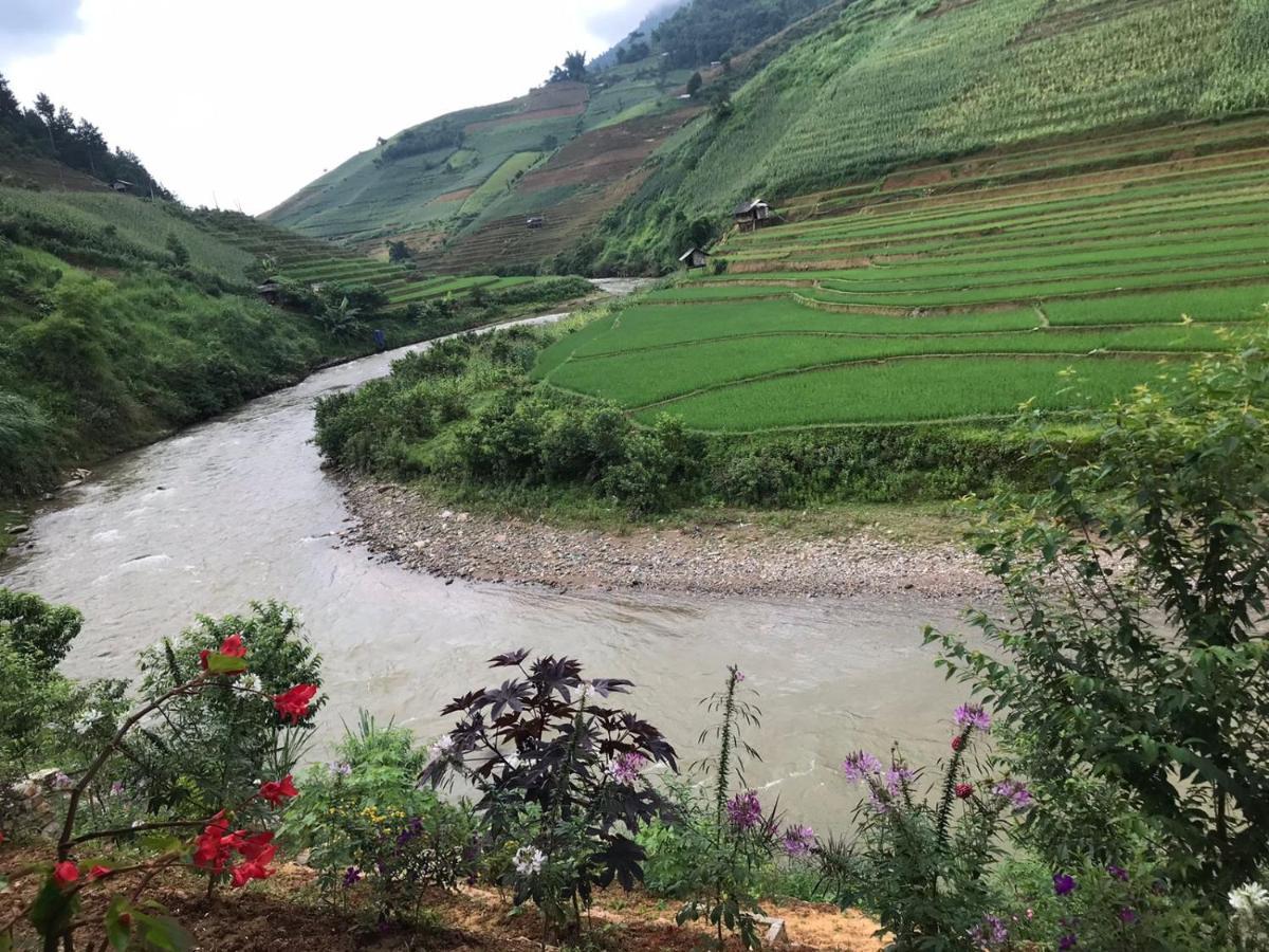 Dong Suoi H'Mong Homestay & Bungalow - Trek & Vegetarian Food Mu Cang Chai Kültér fotó
