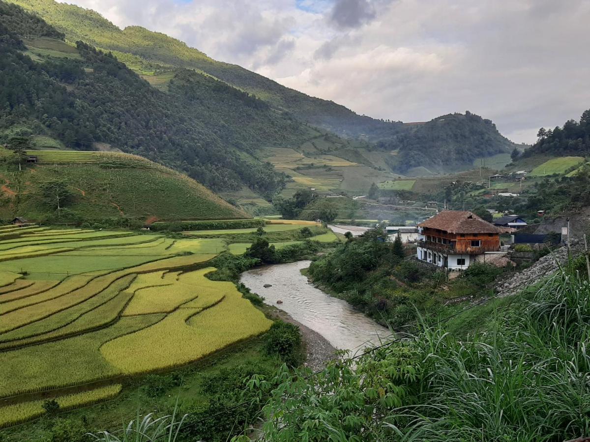 Dong Suoi H'Mong Homestay & Bungalow - Trek & Vegetarian Food Mu Cang Chai Kültér fotó
