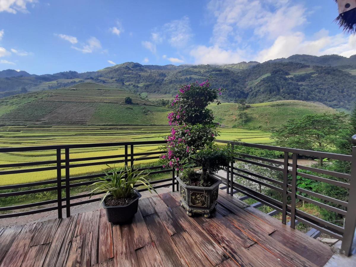 Dong Suoi H'Mong Homestay & Bungalow - Trek & Vegetarian Food Mu Cang Chai Kültér fotó