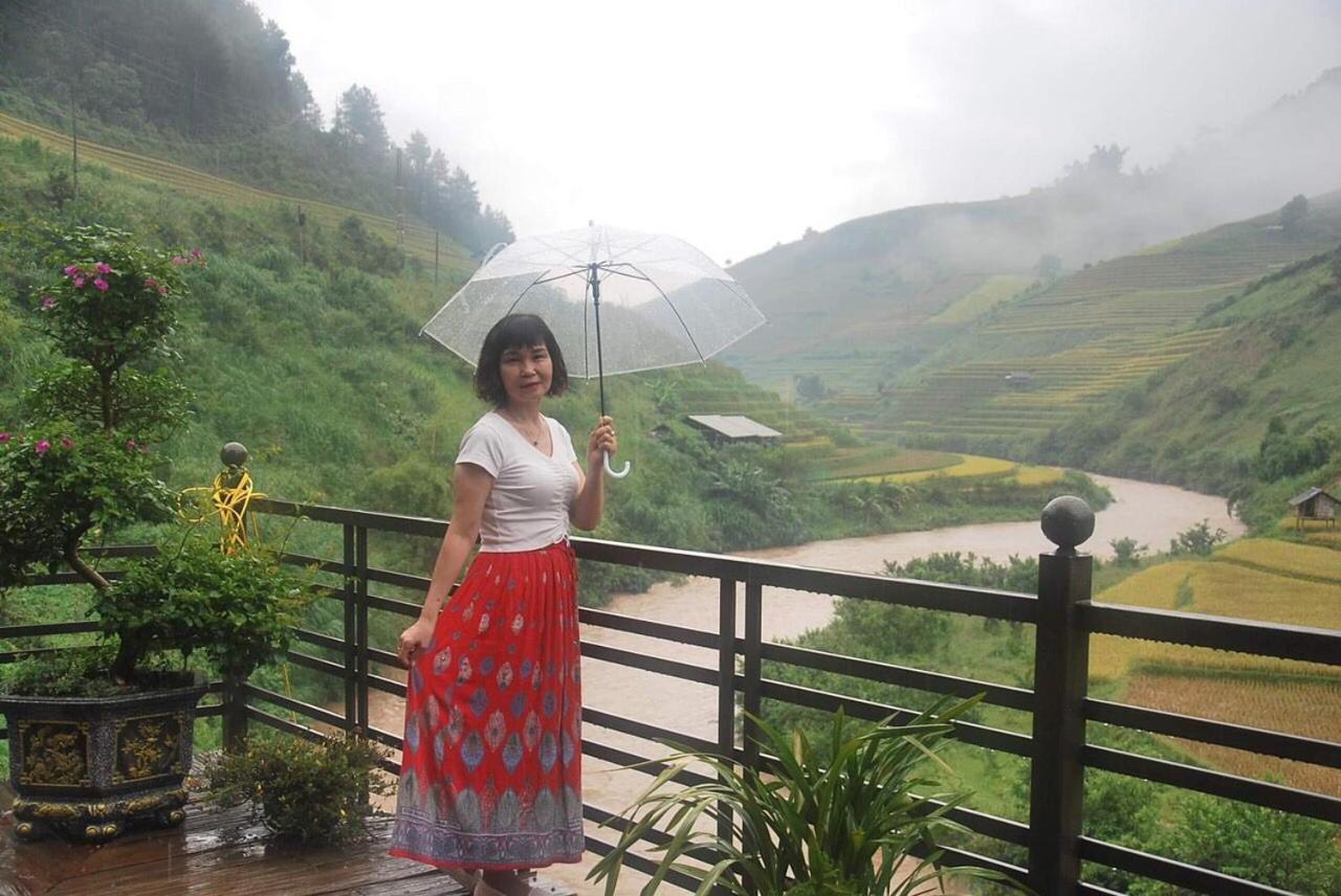 Dong Suoi H'Mong Homestay & Bungalow - Trek & Vegetarian Food Mu Cang Chai Kültér fotó