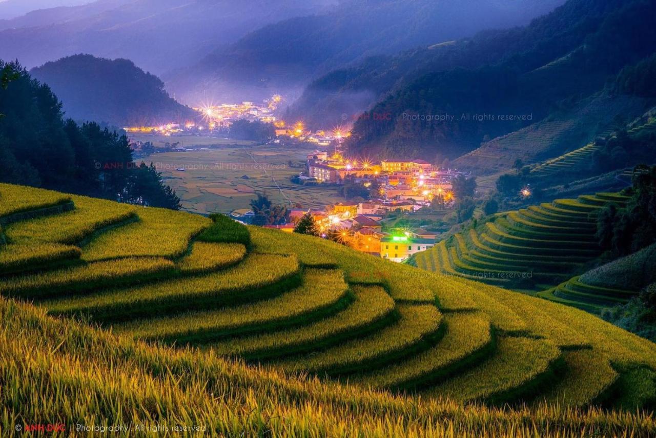 Dong Suoi H'Mong Homestay & Bungalow - Trek & Vegetarian Food Mu Cang Chai Kültér fotó