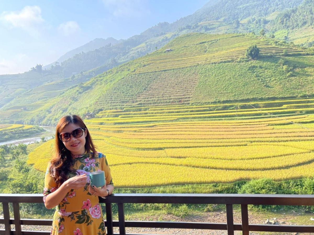 Dong Suoi H'Mong Homestay & Bungalow - Trek & Vegetarian Food Mu Cang Chai Kültér fotó