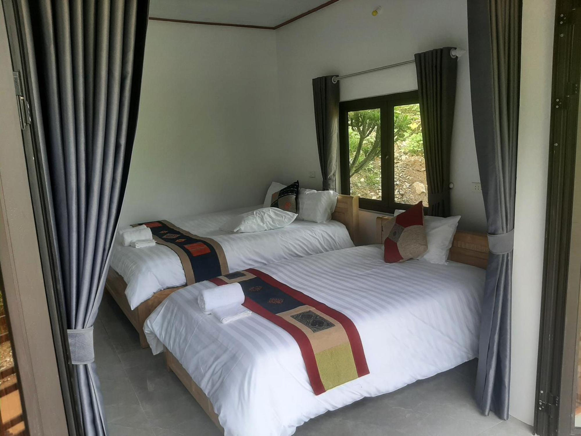 Dong Suoi H'Mong Homestay & Bungalow - Trek & Vegetarian Food Mu Cang Chai Kültér fotó